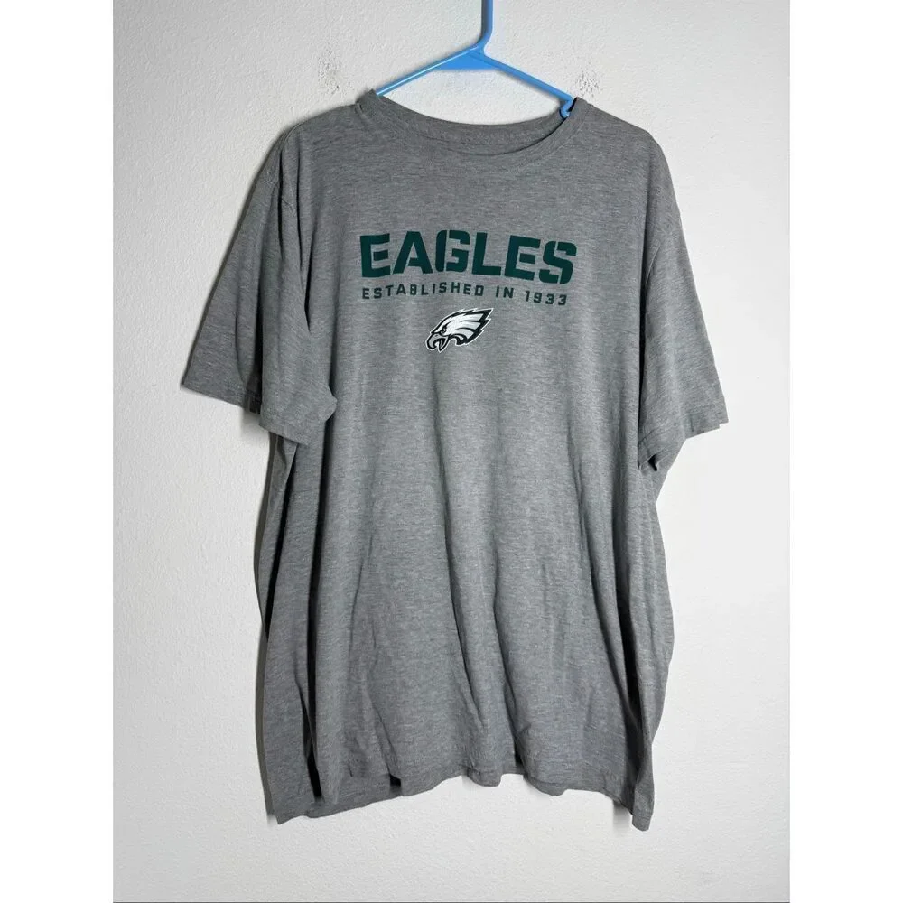 Nike Philadelphia Eagles NFL Gray Training T-Shirt Men’s Size XL Cotton Blend